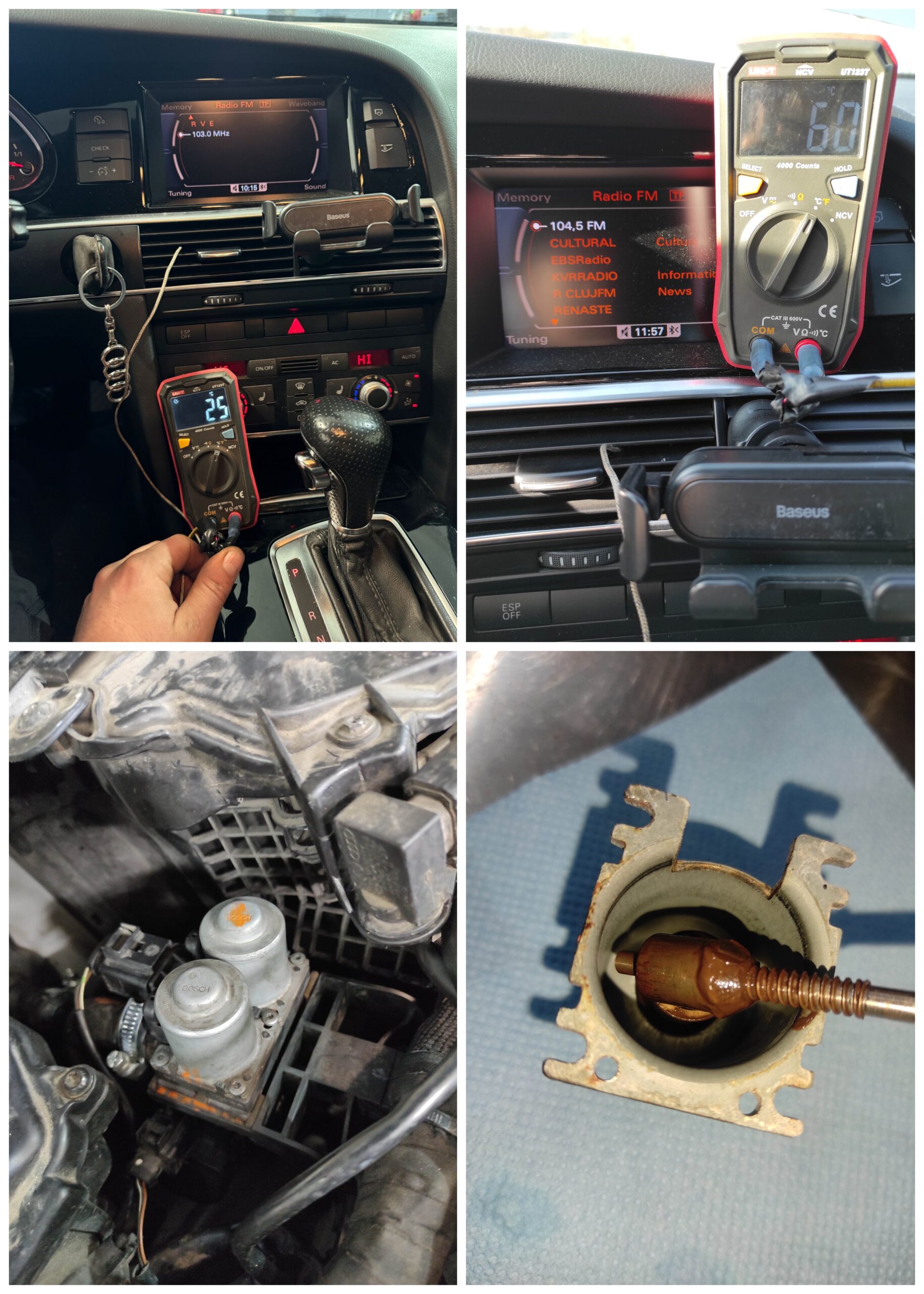 AUDI A6 2,0D - REPERATIE SISTEM CLIMATIZARE