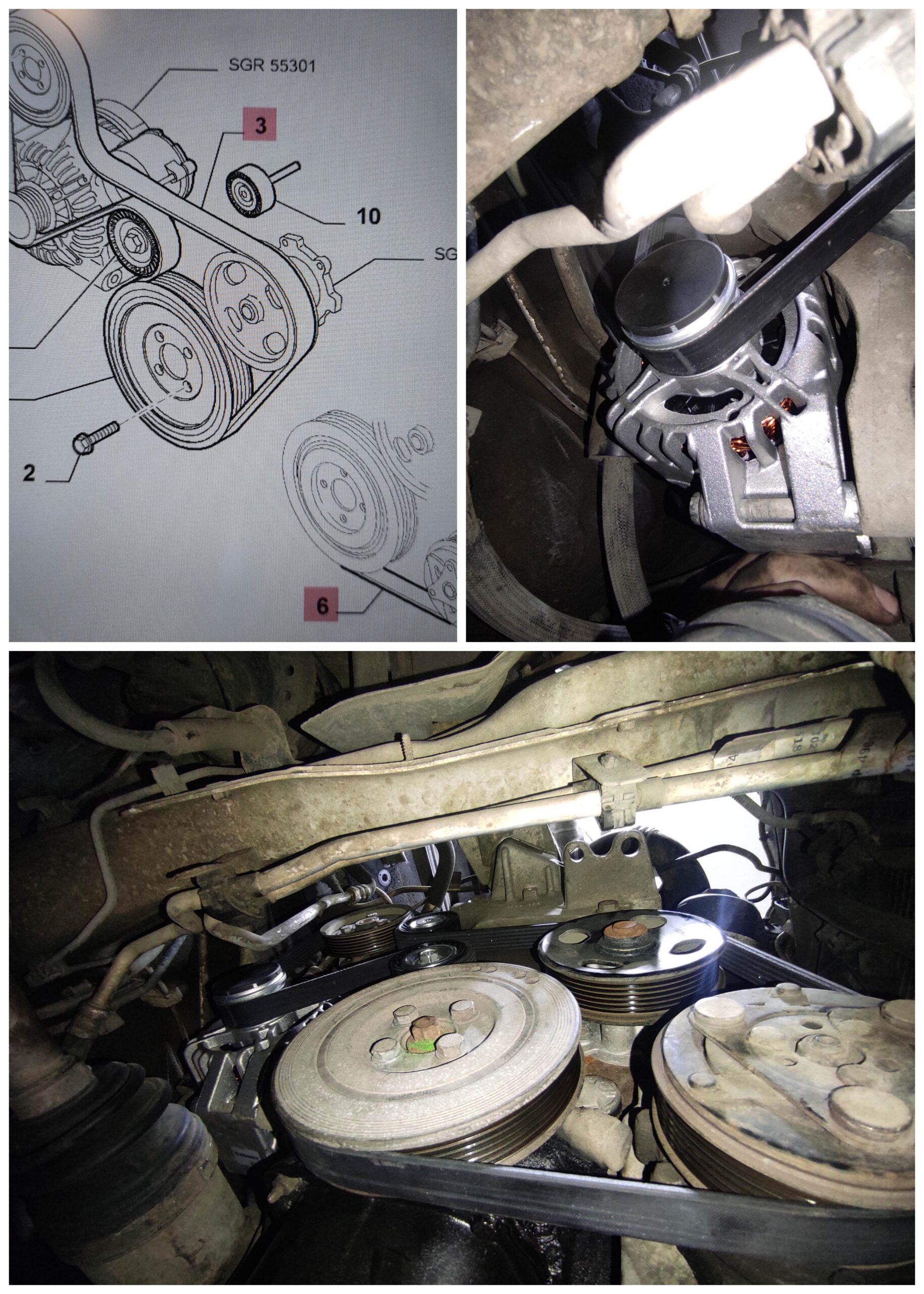 FIAT 2,3D - ALTERNATOR 200A DEFECT