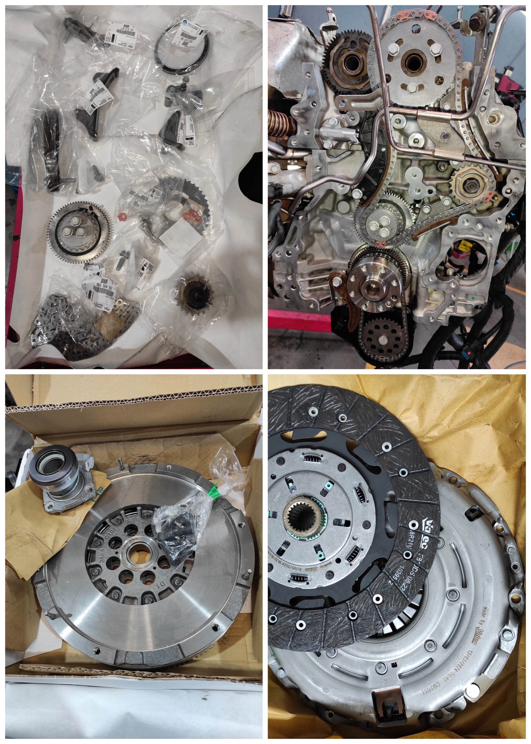 OPEL ASTRA K 1,6D - KIT DISTRIBUTIE SI KIT AMBREIAJ