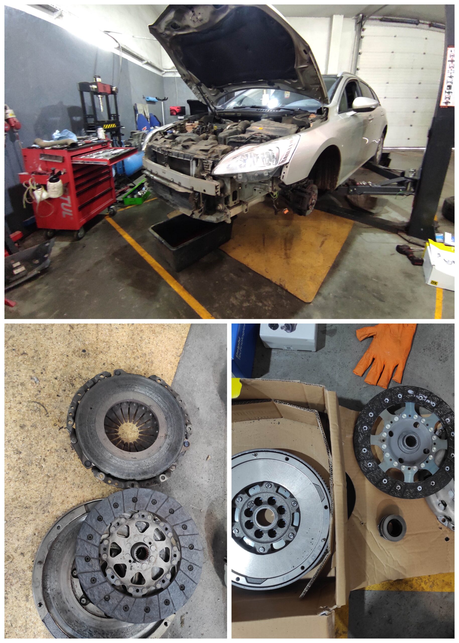 PEUGEOT 508 2,0D - INLOCUIRE KIT AMBREIAJ