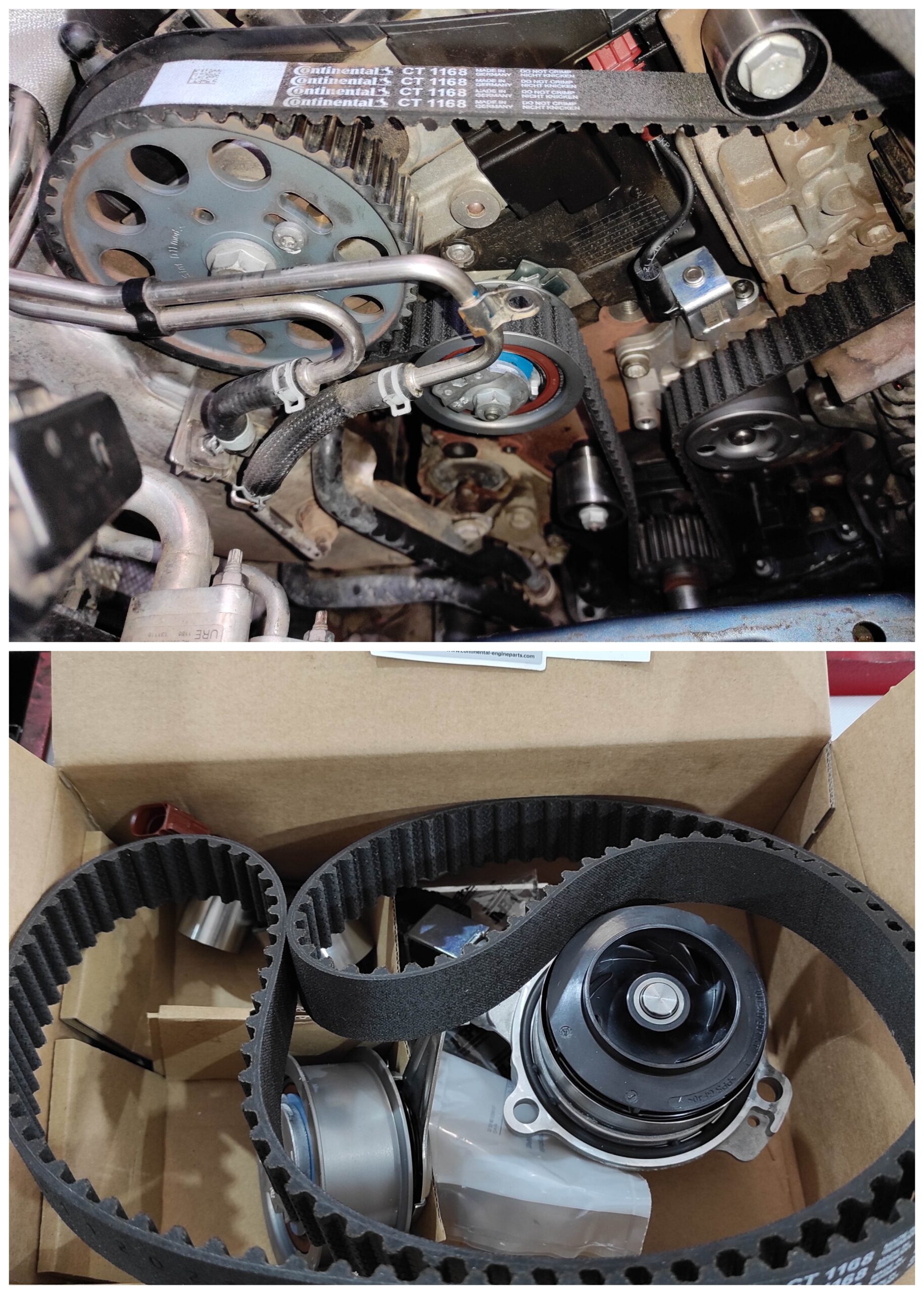 WV PASSAT 2,0D - INLOCUIRE KIT DISTRIBUTIE