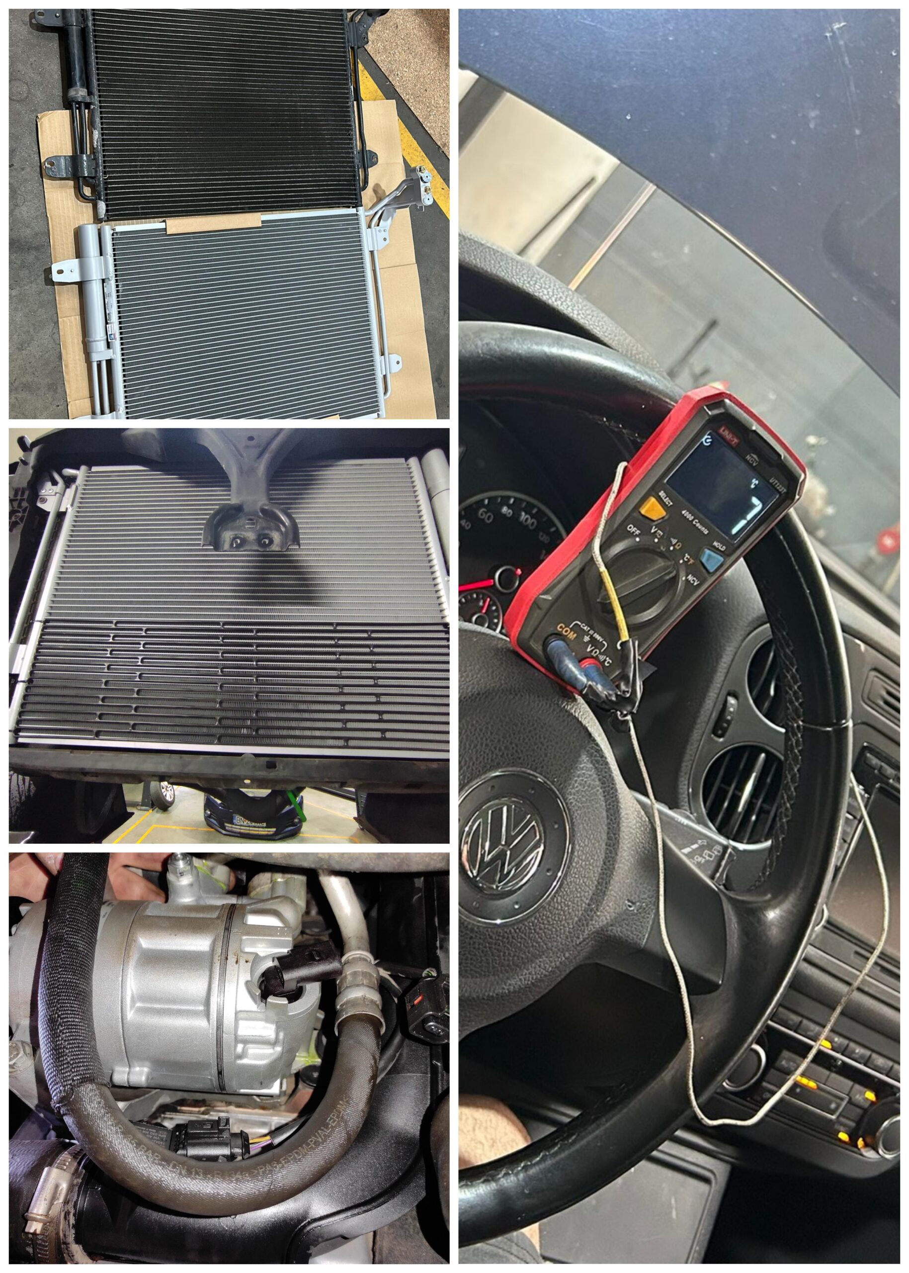 WV TIGUAN 2,0D - REPERATIE SISTEM AC